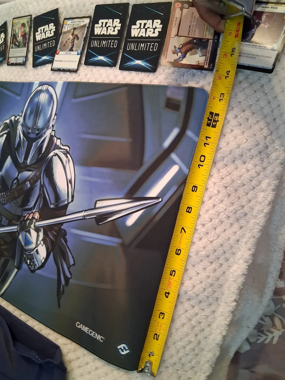 Star Wars Navy Blue Mandalorian Playmat and Tote Set